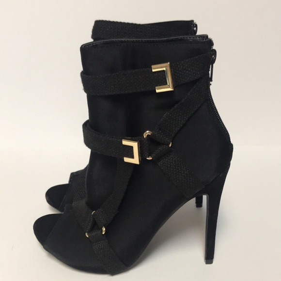 Shoe Republic LA Postman Black Booties Size 8 - Picture 1 of 7